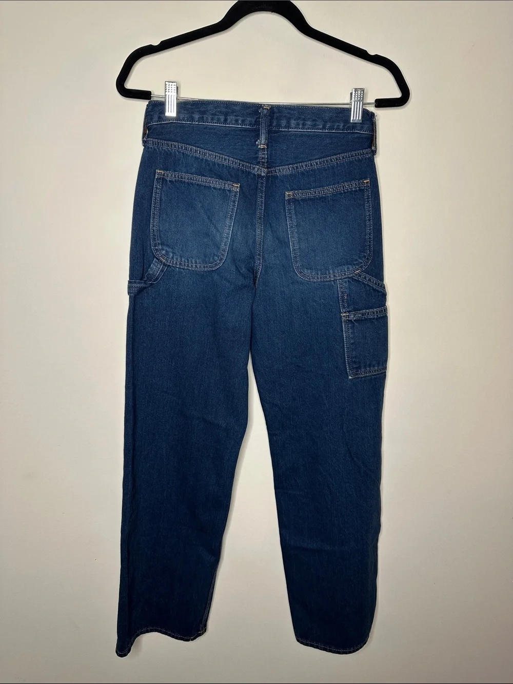 GAP Teen Dark Wash Carpenter Jeans